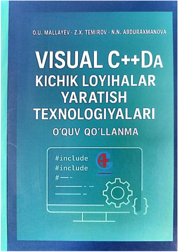 Visual C++ o_quv qo_llanma Mallayev O
